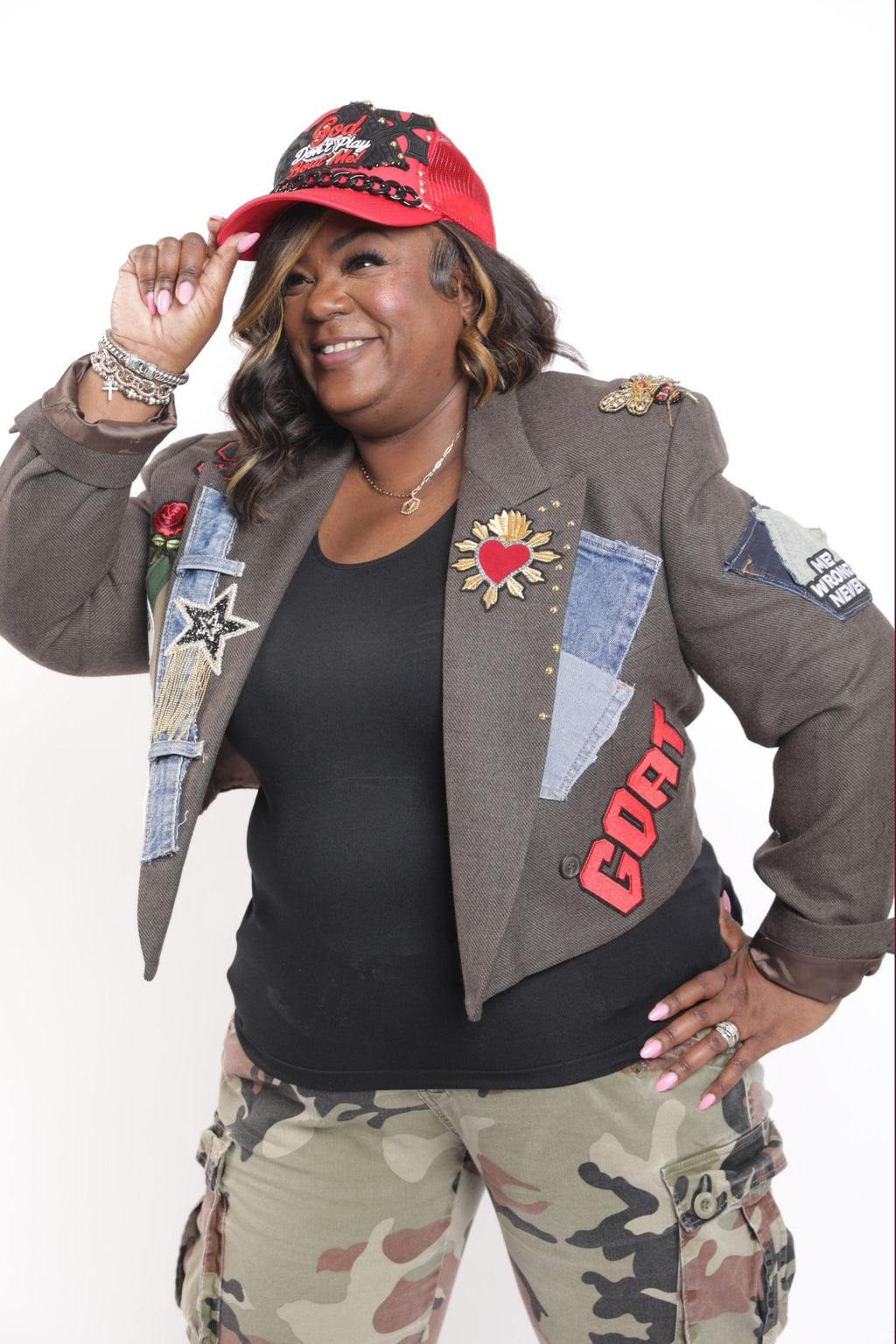 God Don’t Play About ME - RED | Signature Hats - One & Done