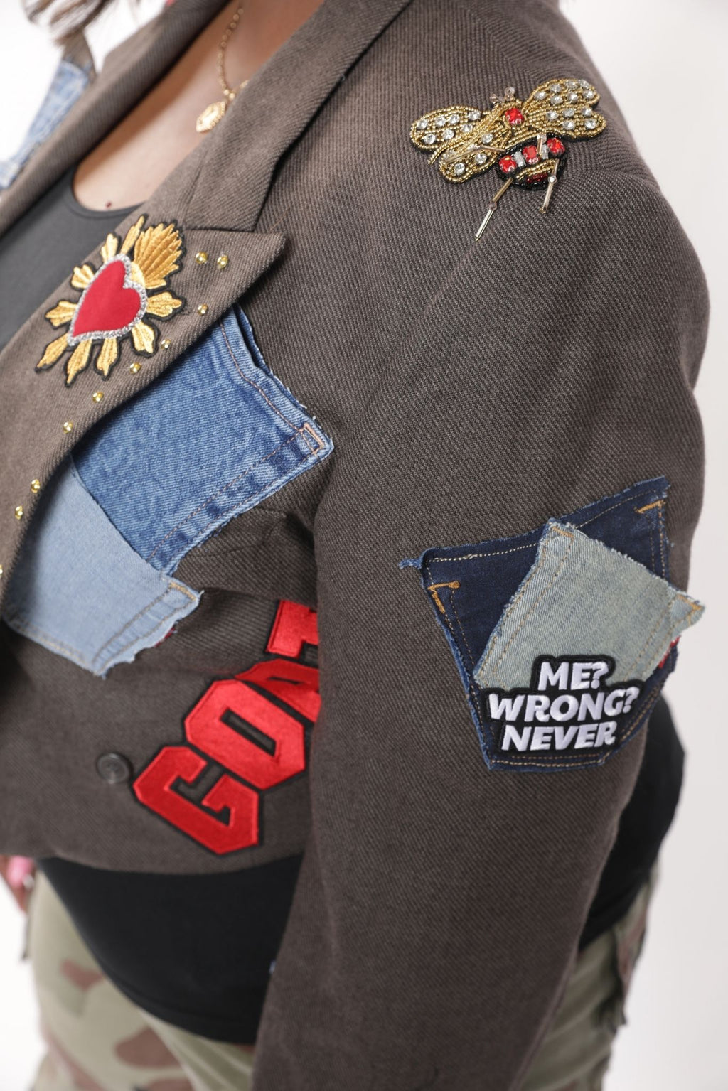 Greatness Blazer | Custom Patch (Made to Order)