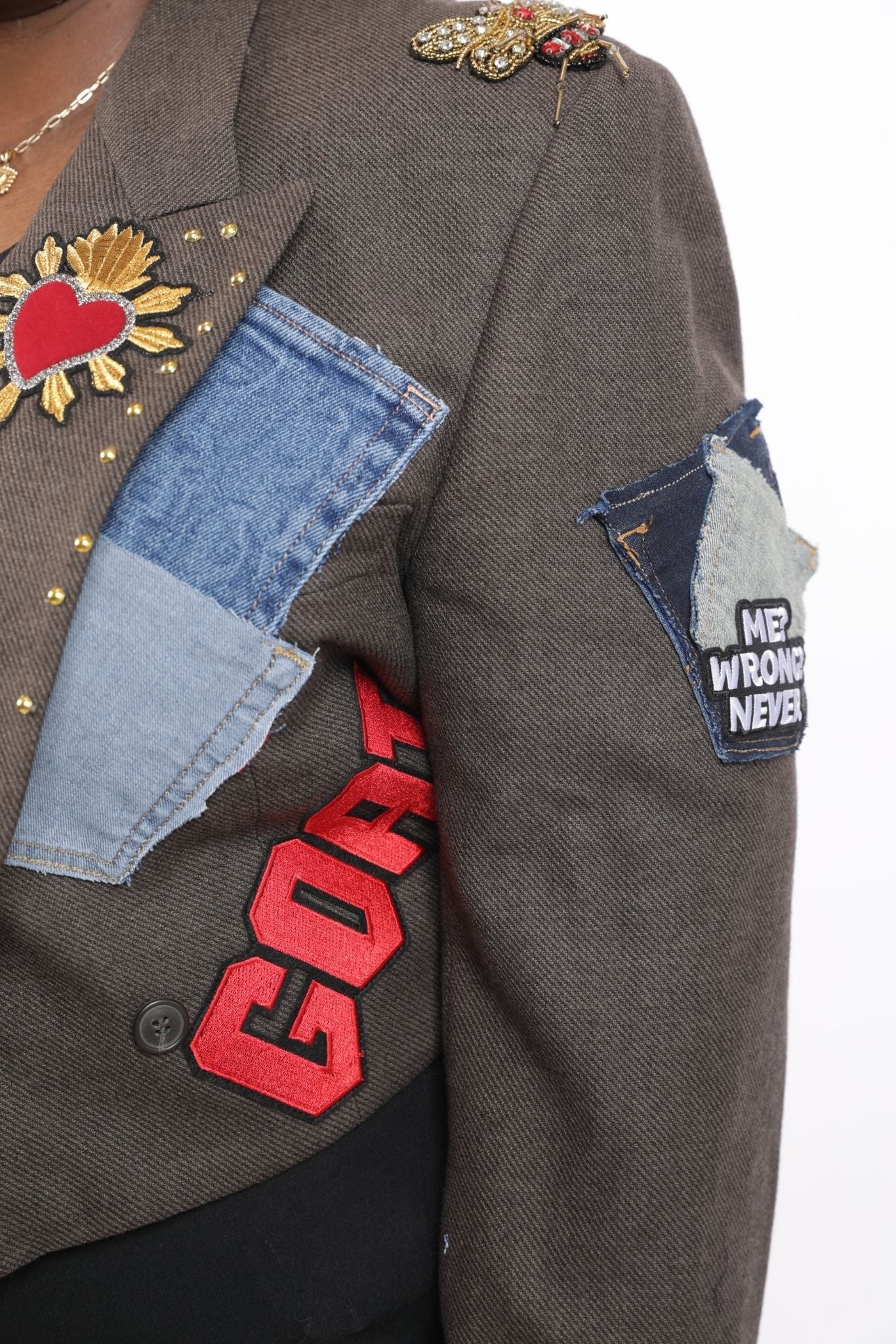 Greatness Blazer | Custom Patch (Made to Order)
