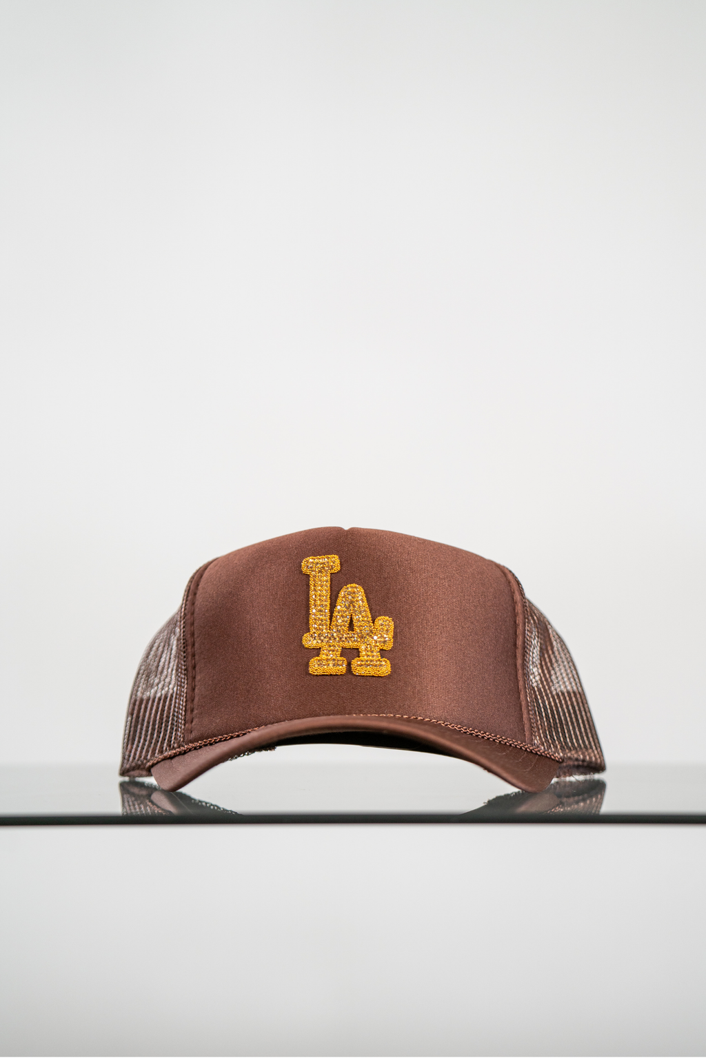 Anointed in the City Trucker - Brown | Customized Hat