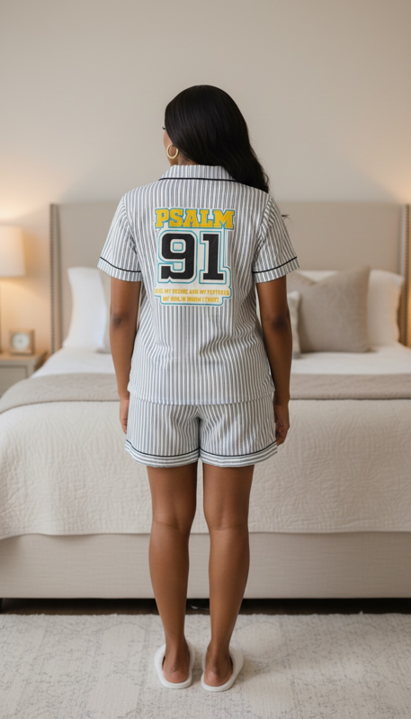 Psalms 91 Pajama Set
