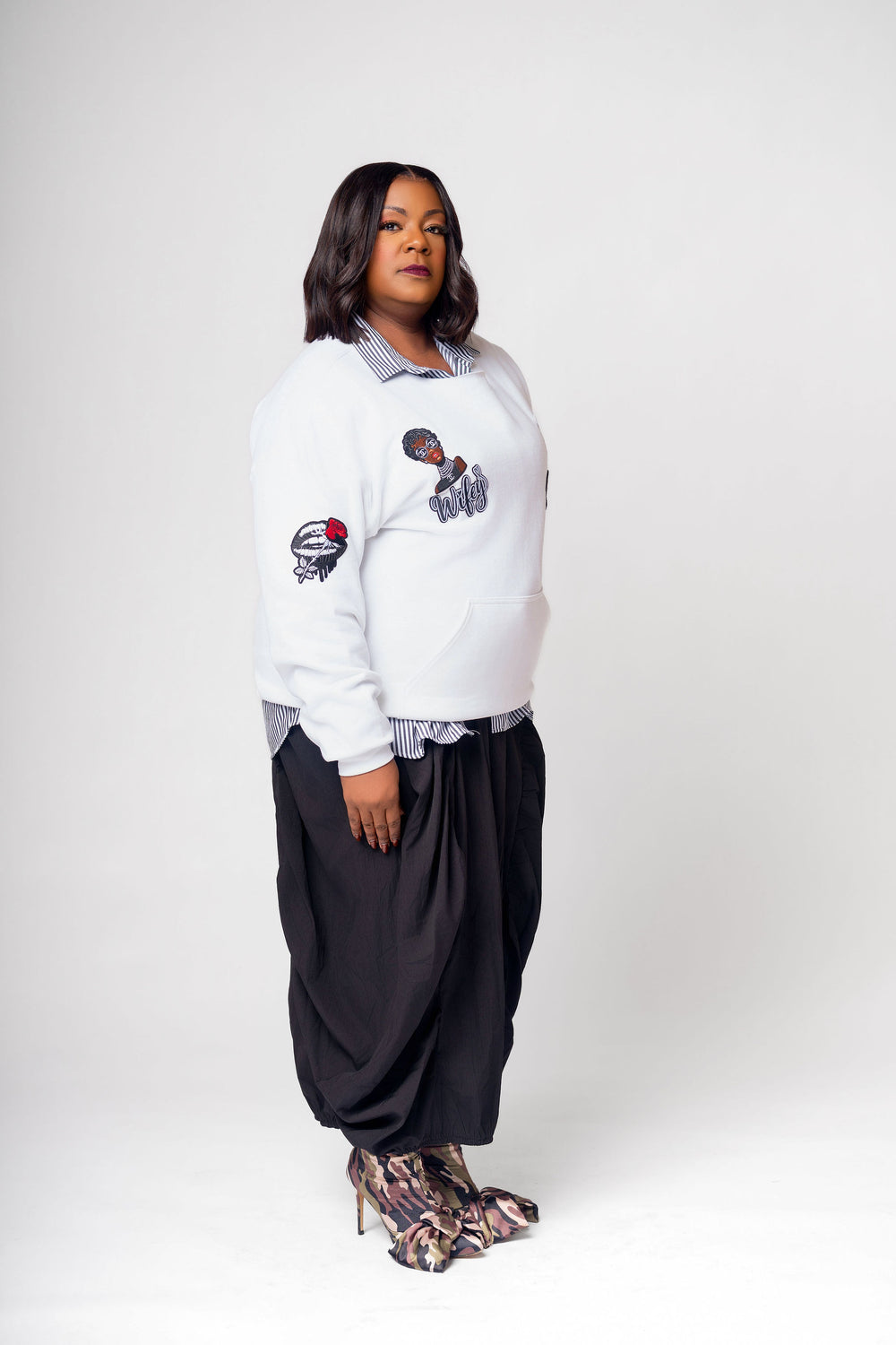 The Good Thing Embellished Sweatshirt