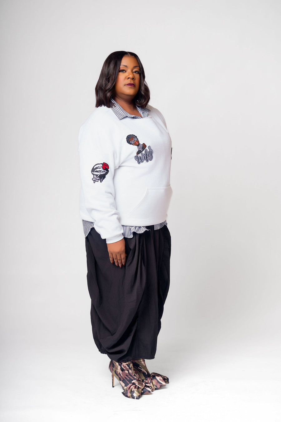 The Good Thing Embellished Sweatshirt