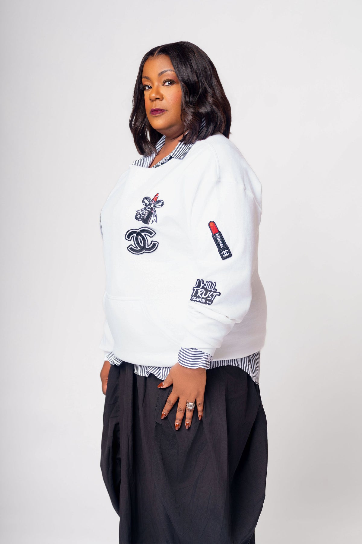 The Good Thing Embellished Sweatshirt