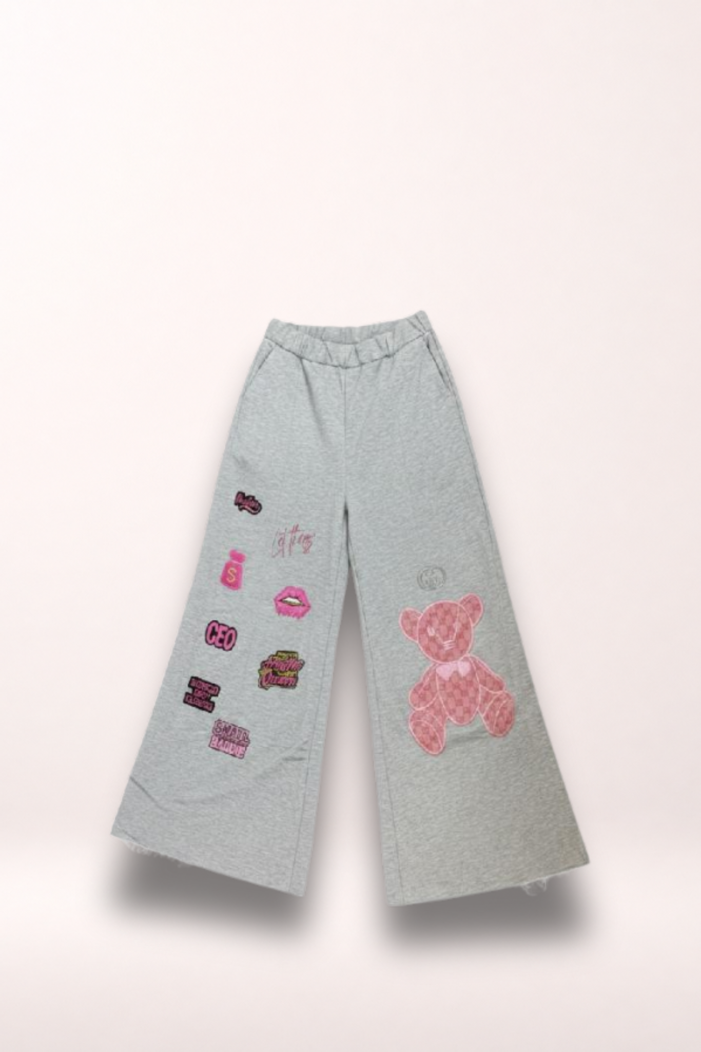 Lux Hustle Grey Sweatpants | ONE & DONE